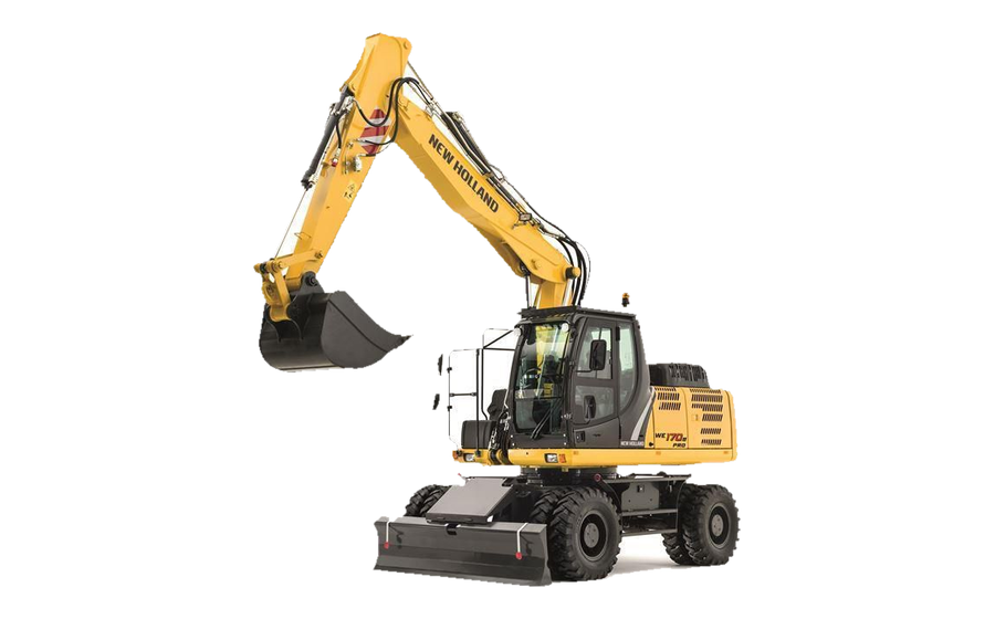 Velký kolový bagr New Holland